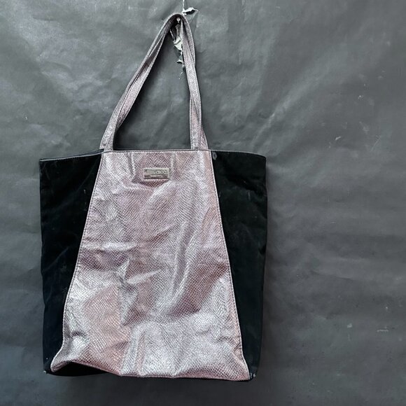 Jimmy Choo Parfums Tote Bag Pink Black Alligator Skin - Picture 2 of 8